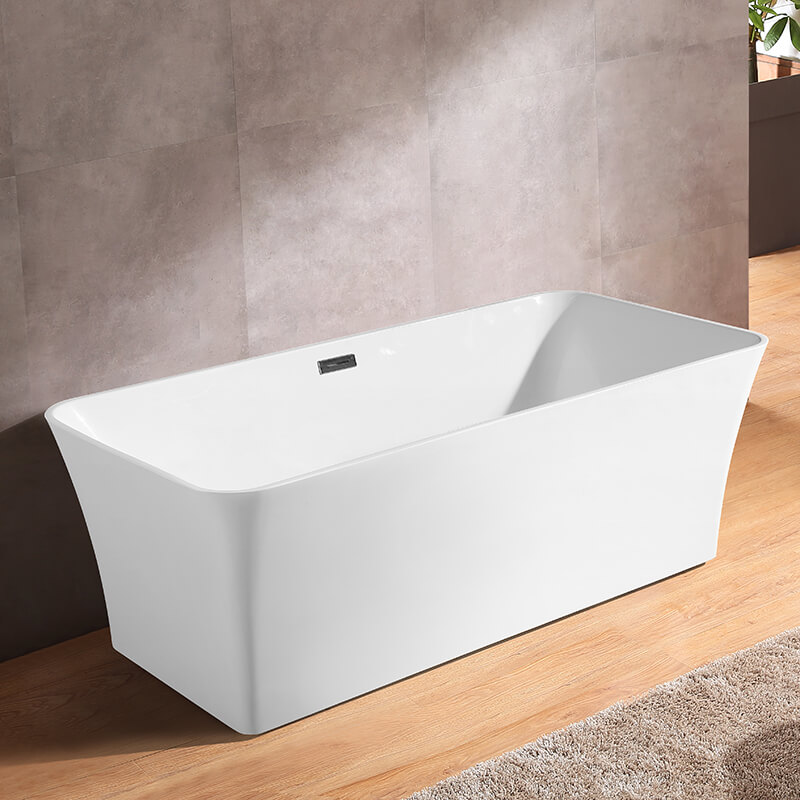 American Standard Freestanding Tub 67 White With Overflow