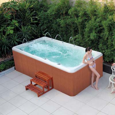 endless pool hot tub cost