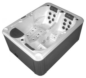 Outdoor Jacuzzi Bath Tub Chromotherapy Salt Water Hot Tub 82 Inch Bath Tub For Sale KG1-7306C